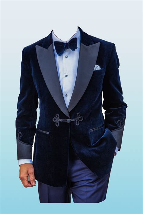 men's smoking jacket and pants.